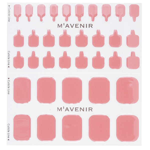 Mavenir  Nail Sticker (Pink) - # Autumn Pink Rose Pedi   36pcs
