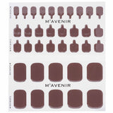 Mavenir  Nail Sticker (Brown) - # Cocoa Time Pedi   36pcs