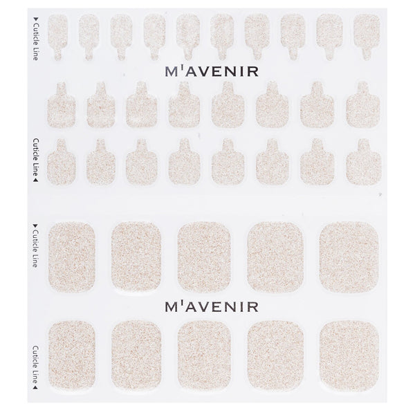 Mavenir  Nail Sticker (Pink) - # Fiesta Shampagne Pedi   36pcs