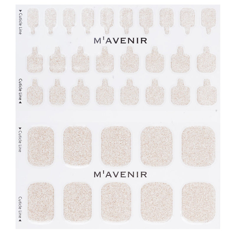 Mavenir  Nail Sticker (Pink) - # Fiesta Shampagne Pedi   36pcs