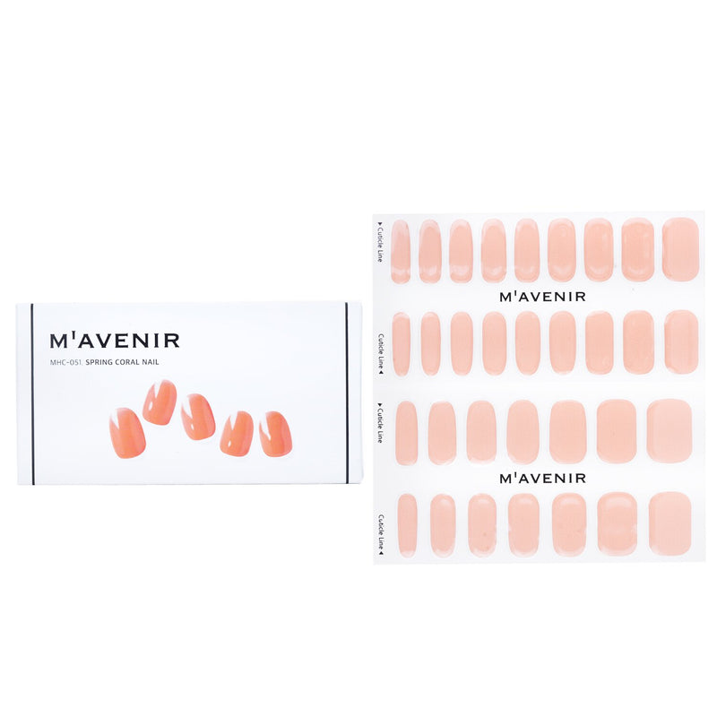 Mavenir  Nail Sticker (Orange) - # Spring Coral Nail   32pcs