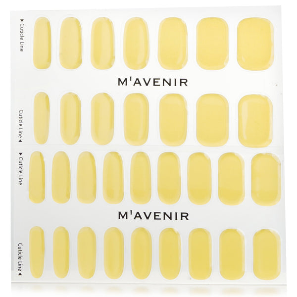 Mavenir  Nail Sticker (Patterned) - # Nutty Yellow Nail   32pcs