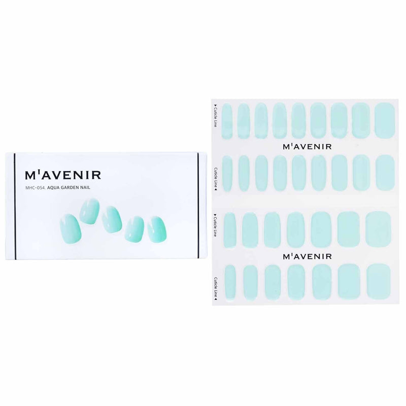 Mavenir  Nail Sticker (Blue) - # Aqua Garden Nail   32pcs