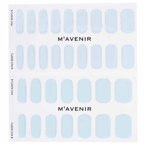 Mavenir  Nail Sticker (Blue) - # Soft Blue Nail   32pcs