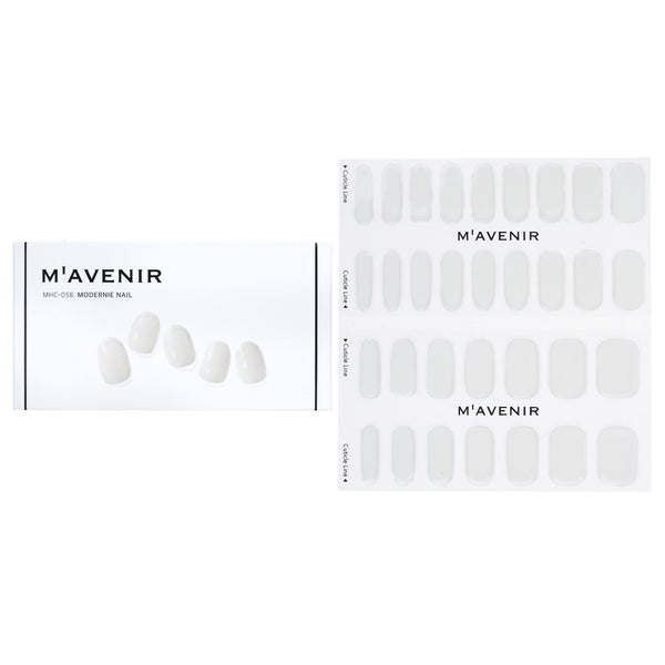 Mavenir  Nail Sticker (White) - # Modernie Nail   32pcs