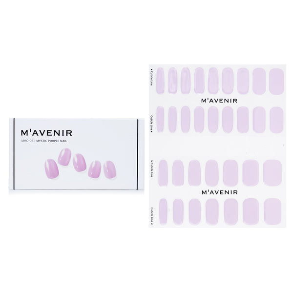 Mavenir  Nail Sticker (Purple) - # Mystic Purple Nail   32pcs