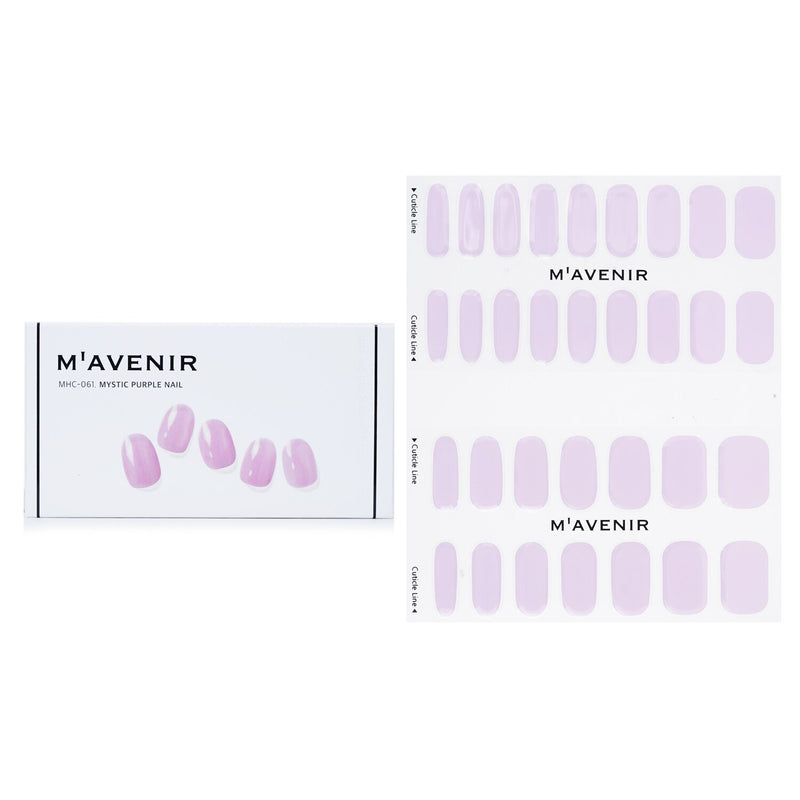 Mavenir  Nail Sticker (Purple) - # Mystic Purple Nail   32pcs