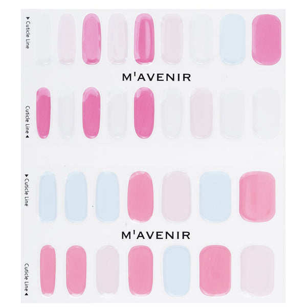 Mavenir  Nail Sticker (Assorted Colour) - # Flower Road Nail   32pcs
