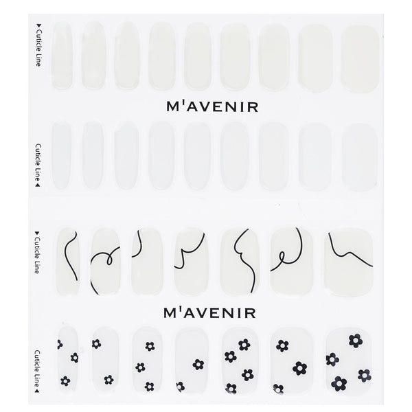 Mavenir  Nail Sticker (White) - # Mellow Nail   32pcs