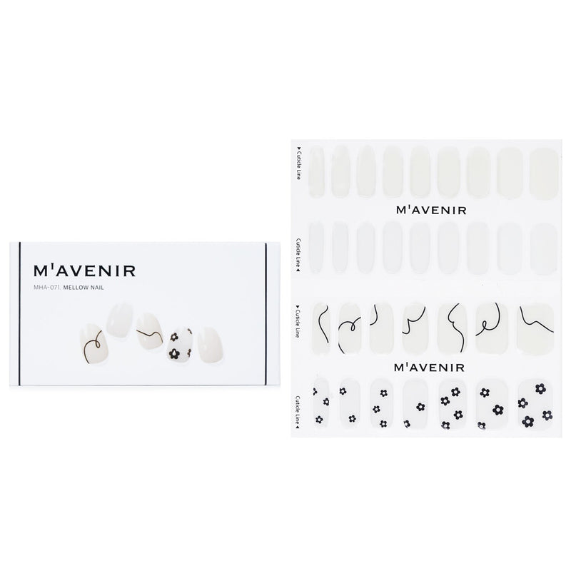 Mavenir  Nail Sticker (White) - # Mellow Nail   32pcs