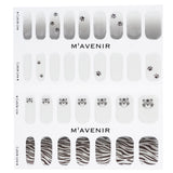 Mavenir  Nail Sticker (Patterned) - # Tiger Punch Nail   32pcs