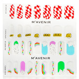 Mavenir  Nail Sticker (Patterned) - # Odd Land Nail   32pcs