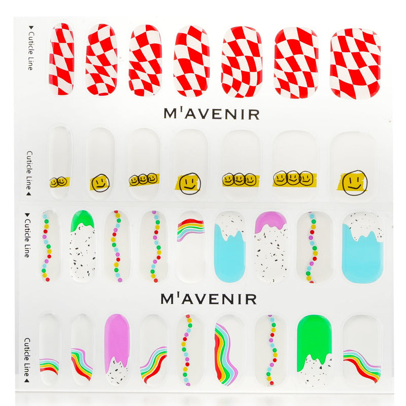 Mavenir  Nail Sticker (Patterned) - # Odd Land Nail   32pcs