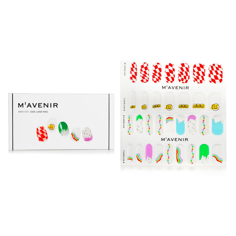 Mavenir  Nail Sticker (Patterned) - # Odd Land Nail   32pcs