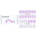 Mavenir  Nail Sticker (Purple) - # Amethyst Shell Nail   32pcs