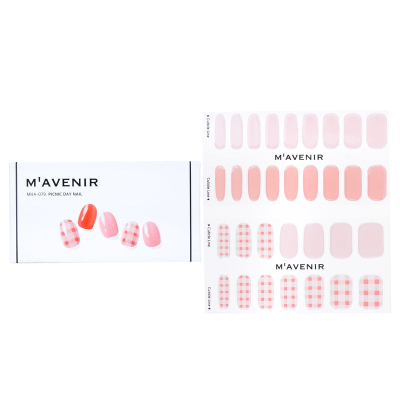 Mavenir  Nail Sticker (Pink) - # Picnic Day Nail   32pcs
