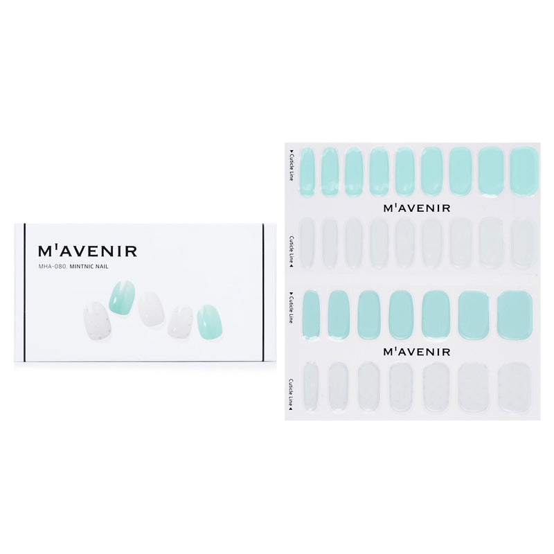 Mavenir  Nail Sticker (Assorted Colour) - # Mintnic Nail   32pcs