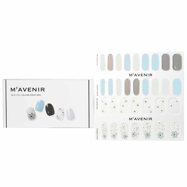 Mavenir  Nail Sticker (Assorted Colour) - # Falling Daisy Nail   32pcs