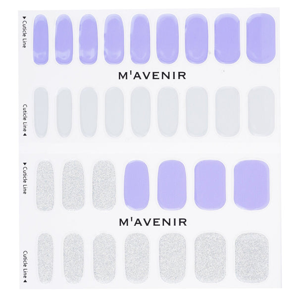 Mavenir  Nail Sticker (Purple) - # Brillante Very Peri Nail   32pcs