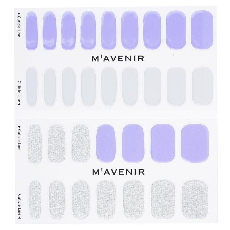 Mavenir  Nail Sticker (Purple) - # Brillante Very Peri Nail   32pcs