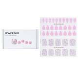 Mavenir  Nail Sticker (Pink) - # Tear Drop Nail   32pcs