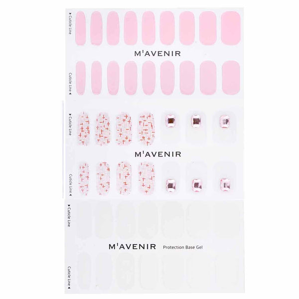 Mavenir  Nail Sticker (Pink) - # Ambient Nail   32pcs