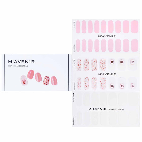 Mavenir  Nail Sticker (Pink) - # Ambient Nail   32pcs