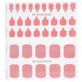 Mavenir  Nail Sticker (Pink) - # Salmon Coral Pedi   36pcs