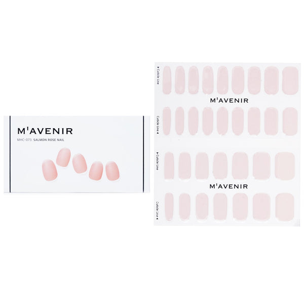 Mavenir  Nail Sticker (Pink) - # Salmon Rose Nail   32pcs