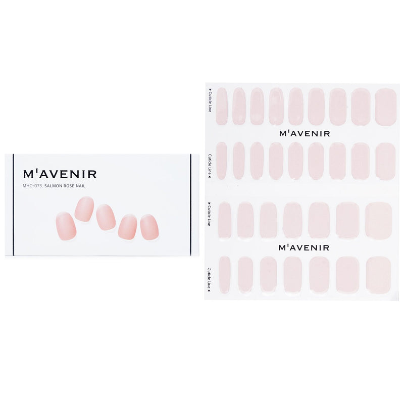 Mavenir  Nail Sticker (Pink) - # Salmon Rose Nail   32pcs