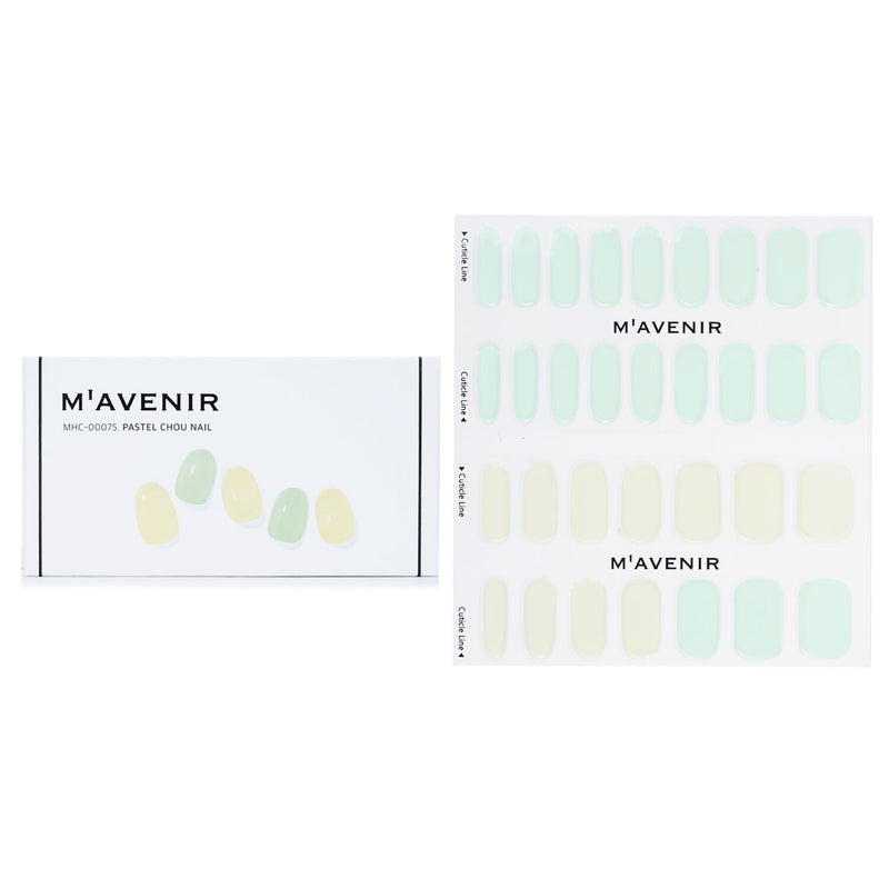 Mavenir  Nail Sticker (Assorted Colour) - # Pastel Chou Nail   32pcs