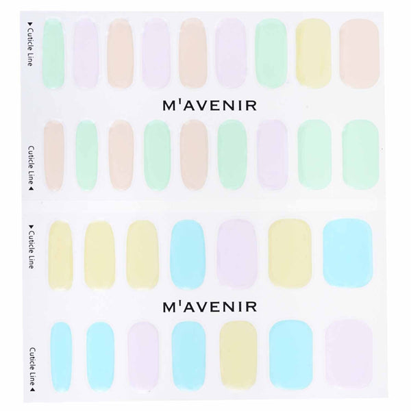 Mavenir  Nail Sticker (Assorted Colour) - # Sugar Sugar Nail   32pcs
