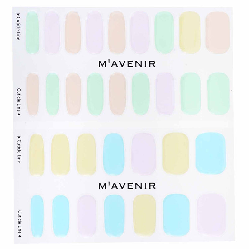 Mavenir  Nail Sticker (Assorted Colour) - # Sugar Sugar Nail   32pcs