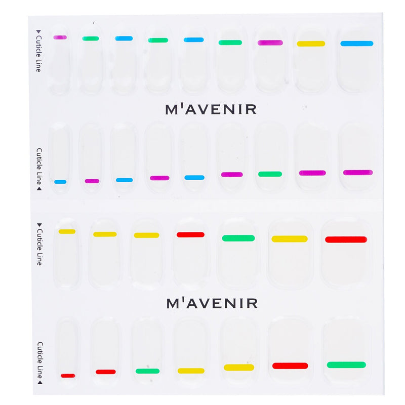 Mavenir  Nail Sticker (Patterned) - # Xylophone Nail   32pcs