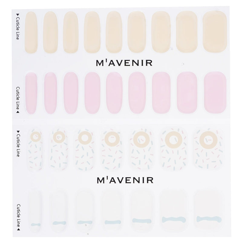 Mavenir  Nail Sticker (Assorted Colour) - # Sugar Glaze Nail   32pcs