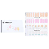 Mavenir  Nail Sticker (Assorted Colour) - # Sugar Glaze Nail   32pcs