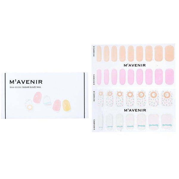 Mavenir  Nail Sticker (Assorted Colour) - # Sugar Glaze Nail   32pcs