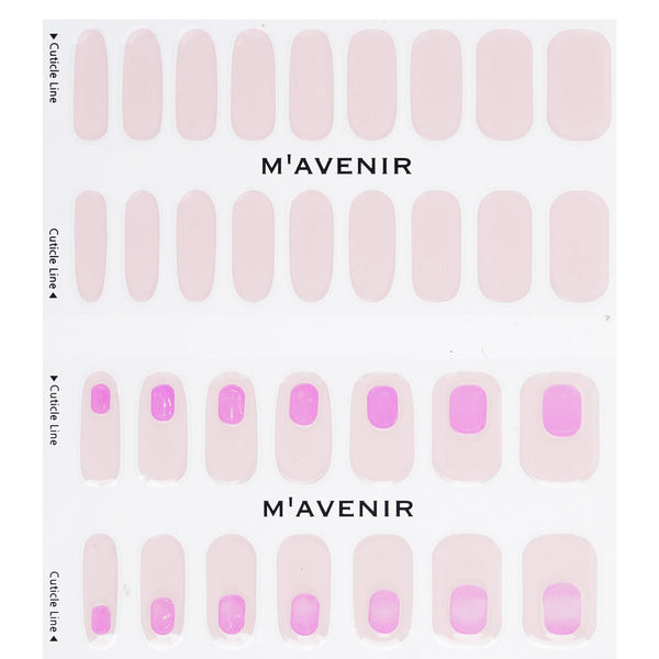 Mavenir  Nail Sticker (Pink) - # Glass Soft Pink Nail   32pcs