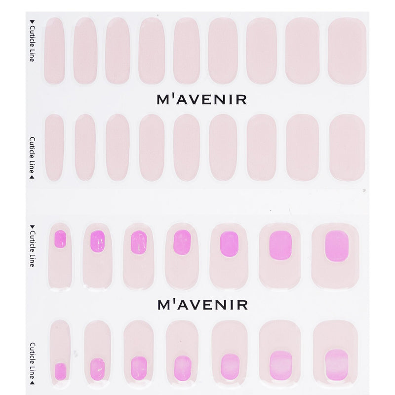 Mavenir  Nail Sticker (Pink) - # Glass Soft Pink Nail   32pcs