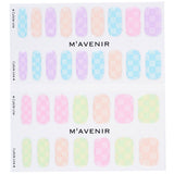Mavenir  Nail Sticker (Assorted Colour) - # Neon Racer Nail   32pcs