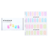 Mavenir  Nail Sticker (Assorted Colour) - # Neon Racer Nail   32pcs