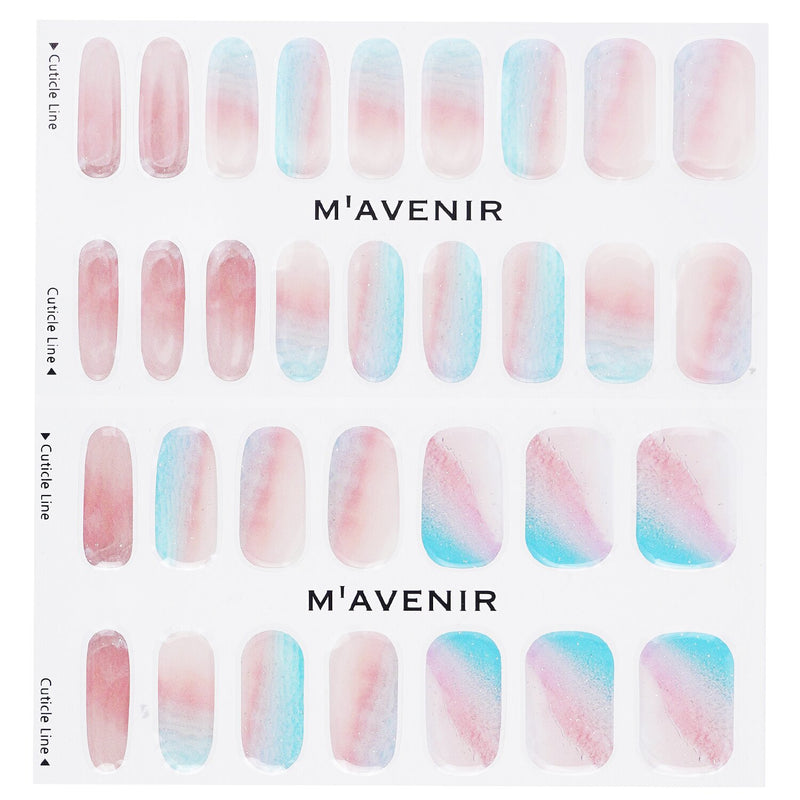 Mavenir  Nail Sticker (Pink) - # Pink Beach Nail   32pcs