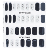 Mavenir  Nail Sticker (Black) - # Marble Nail   32pcs