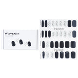 Mavenir  Nail Sticker (Black) - # Marble Nail   32pcs