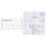 Mavenir  Nail Sticker (Assorted Colour) - # Silver Pointnail Nail   32pcs