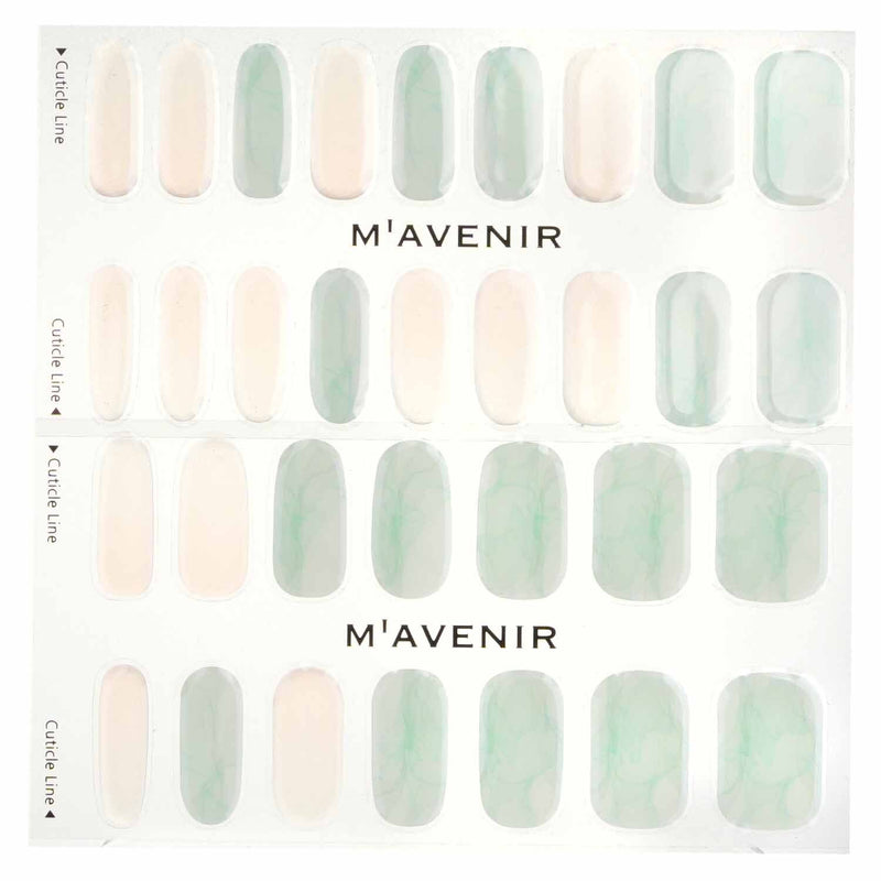 Mavenir  Nail Sticker (Patterned) - # Spring Scarf Nail   32pcs