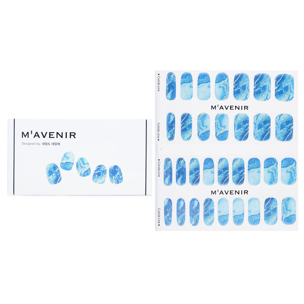 Mavenir  Nail Sticker (Blue) - # A Starlit Night Nail   32pcs