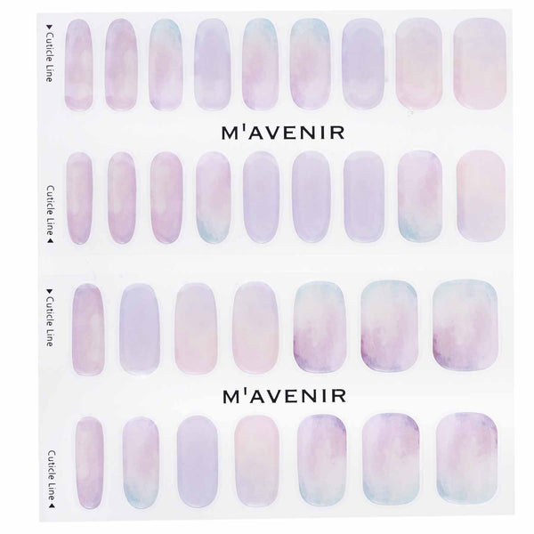 Mavenir  Nail Sticker (Purple) - # Fantasy Nail   32pcs