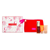 クラランス  Double Serum & Extra-Firming Collection   3pcs+1bag