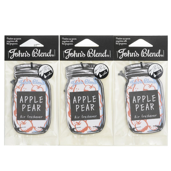 John's Blend  Air Freshener - Apple Pear   3pcs
